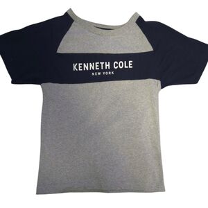 Kenneth‎ Cole Kids Gray and Black Raglan T-Shirt